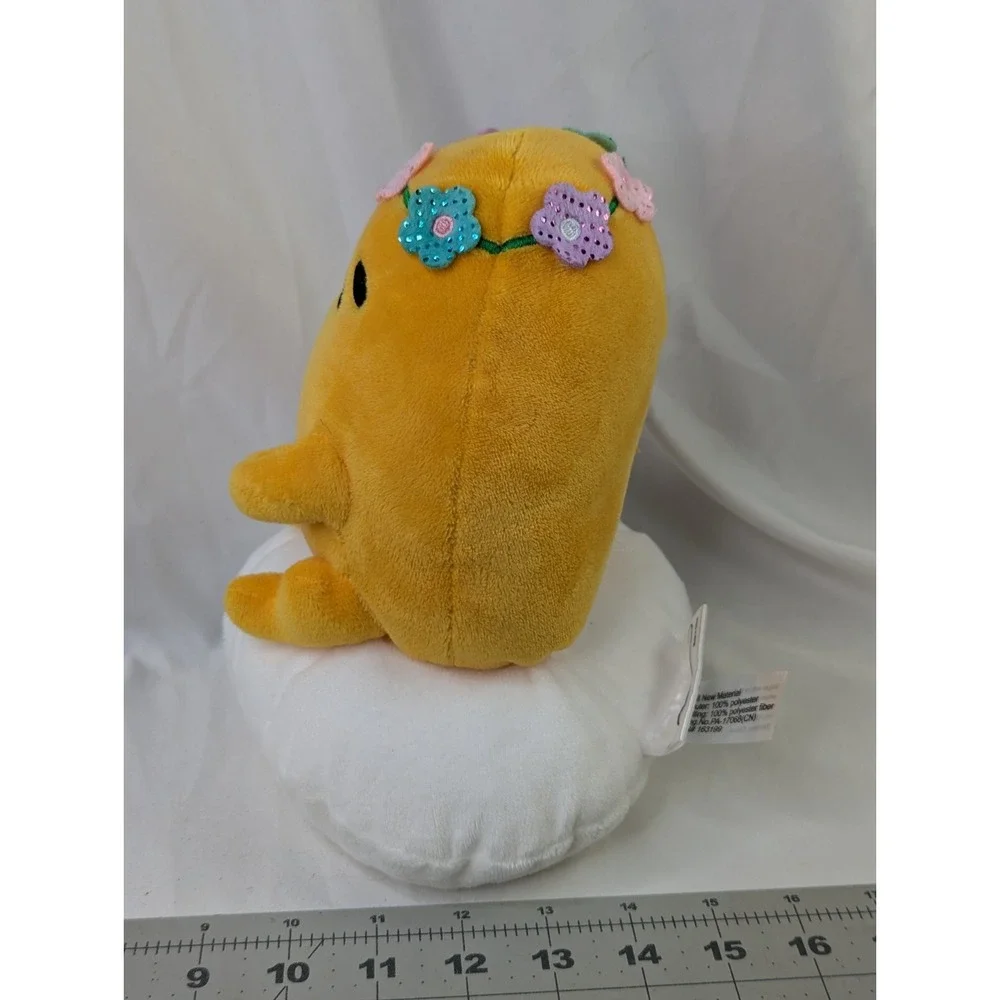 Sanrio Gudetama The Lazy Egg Plush Flower Easter 9 Inch‎ Stuffed Animal Toy